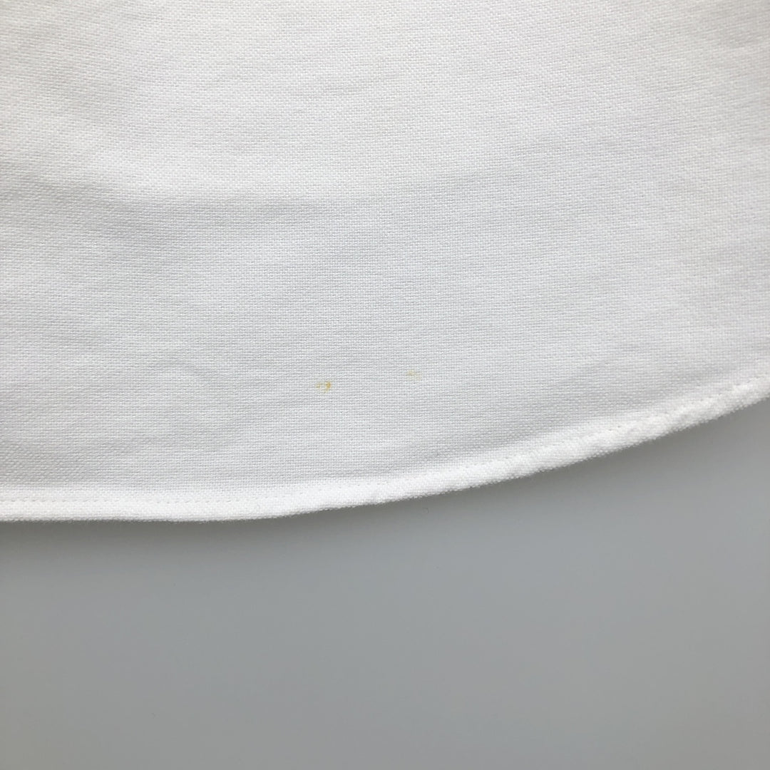 Ralph Lauren POLO by Ralph Lauren CUSTOM FIT long-sleeved button-down shirt, men's size L cotton pale white type Vintage Second Hand