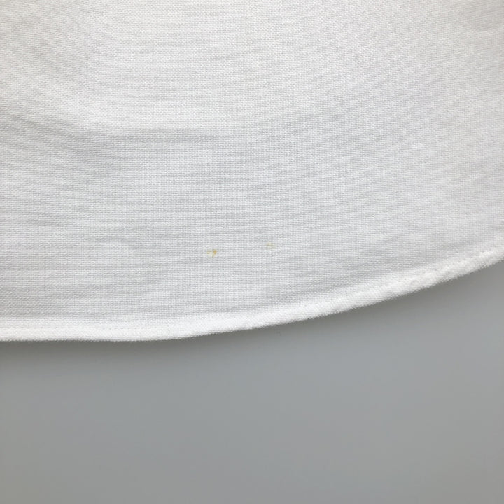 Ralph Lauren POLO by Ralph Lauren CUSTOM FIT long-sleeved button-down shirt, men's size L cotton pale white type Vintage Second Hand