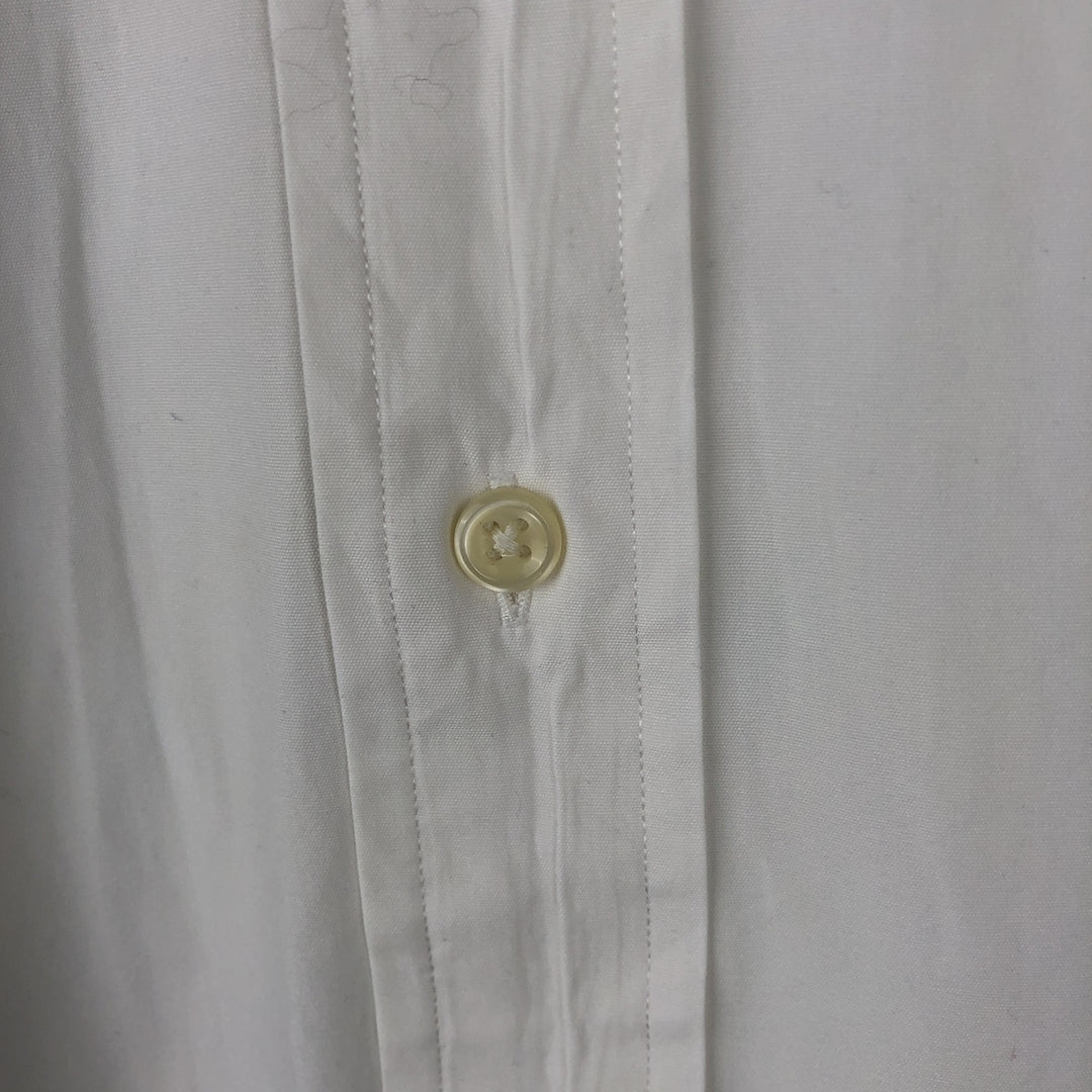Ralph Lauren BLAKE long sleeve button down shirt, men's XL size cotton white type Vintage Second Hand