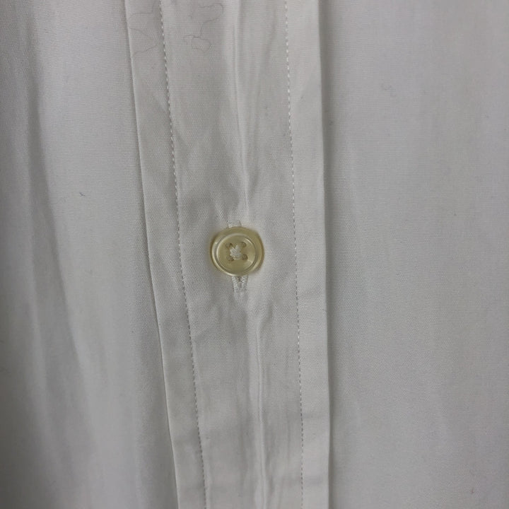 Ralph Lauren BLAKE long sleeve button down shirt, men's XL size cotton white type Vintage Second Hand