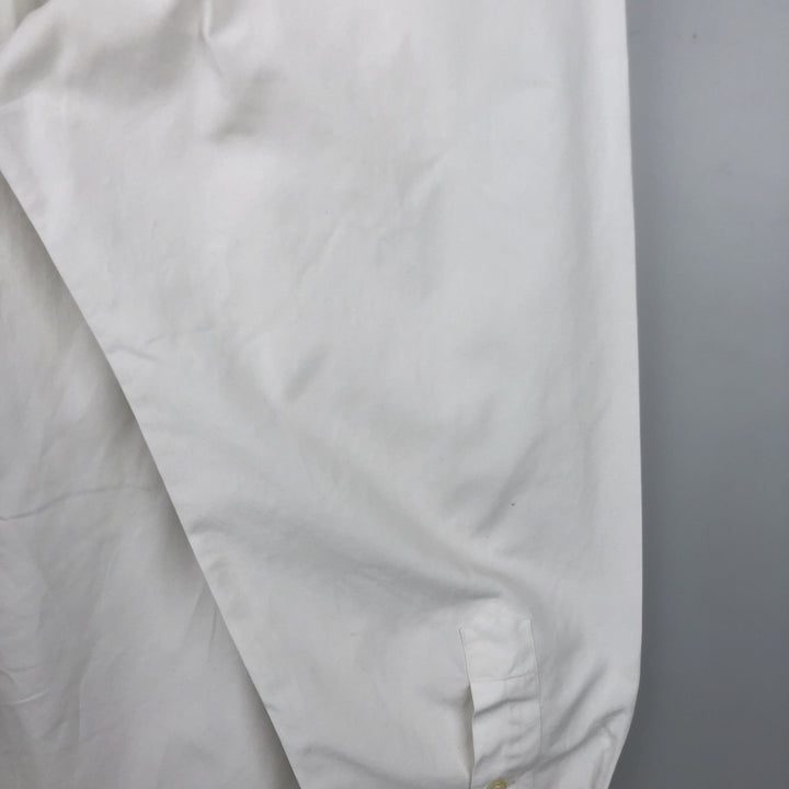 Ralph Lauren BLAKE long sleeve button down shirt, men's XL size cotton white type Vintage Second Hand
