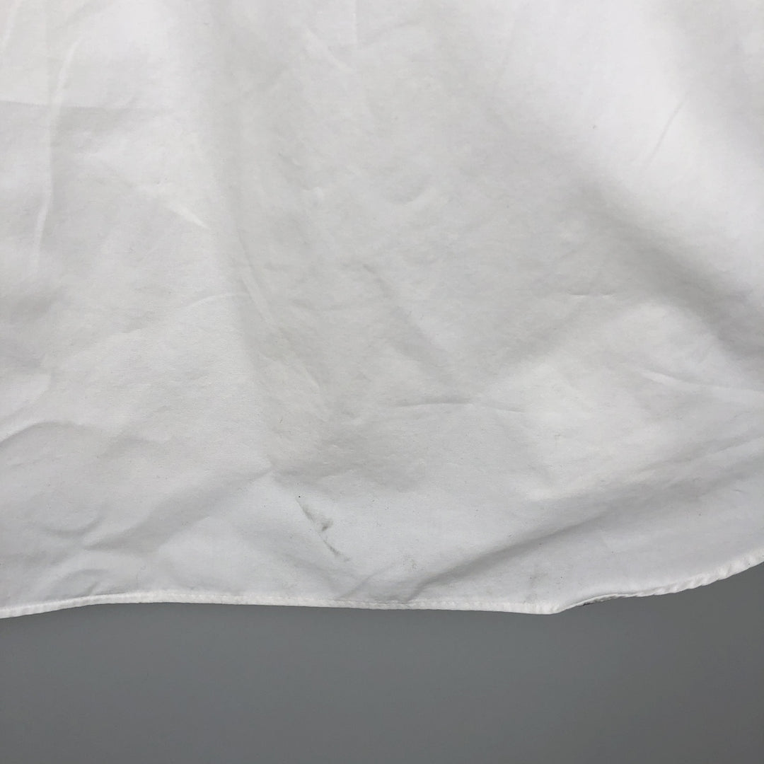 Ralph Lauren BLAKE long sleeve button down shirt, men's XL size cotton white type Vintage Second Hand
