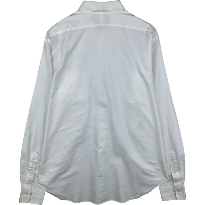 Ralph Lauren POLO by Ralph Lauren ANDREW long sleeve cotton shirt, men's XL size cotton white type Vintage Second Hand