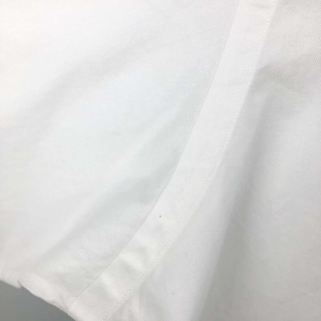 Ralph Lauren POLO by Ralph Lauren ANDREW long sleeve cotton shirt, men's XL size cotton white type Vintage Second Hand
