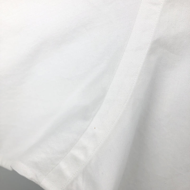 Ralph Lauren POLO by Ralph Lauren ANDREW long sleeve cotton shirt, men's XL size cotton white type Vintage Second Hand