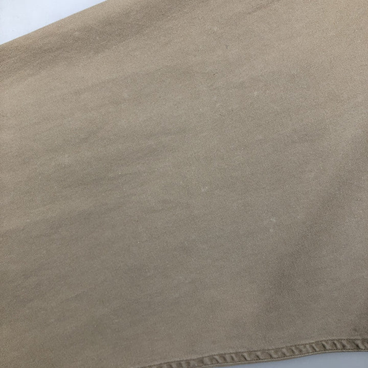 Ralph Lauren BLAKE long sleeve button down shirt, men's XL size cotton Beige type Vintage Second Hand