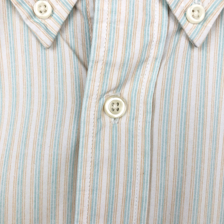 Ralph Lauren BLAKE long sleeve button-down striped shirt, men's size XL cotton white type Vintage Second Hand