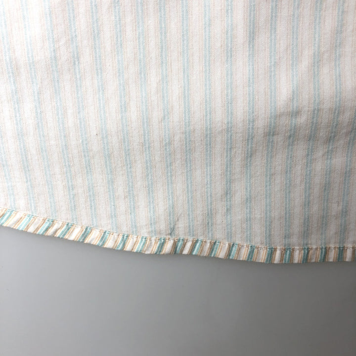 Ralph Lauren BLAKE long sleeve button-down striped shirt, men's size XL cotton white type Vintage Second Hand