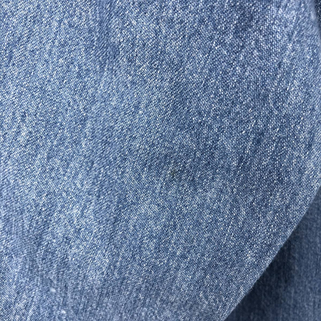 90'S GAP Vintage Long Sleeve Button-Down Denim Shirt, Men's XL cotton blue type Vintage Second Hand