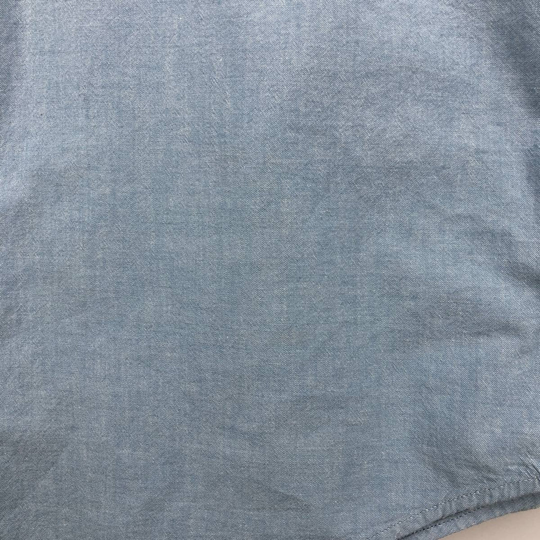 Carhartt Relaxed Fit Long Sleeve Button Down Work Shirt, Men's XL cotton Blue type light blue Vintage Second Hand
