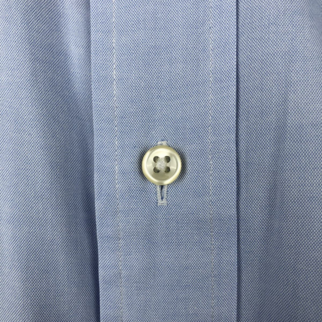 Ralph Lauren Classic Fit Long Sleeve Button Down Shirt, Men's Size L cotton Blue type light blue Vintage Second Hand
