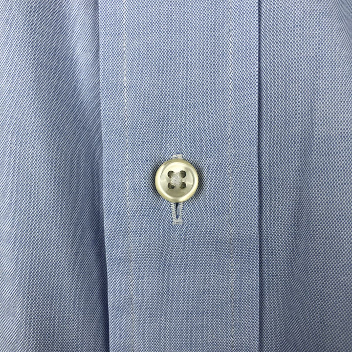 Ralph Lauren Classic Fit Long Sleeve Button Down Shirt, Men's Size L cotton Blue type light blue Vintage Second Hand