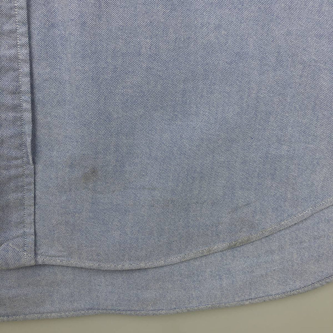 Ralph Lauren YARMOUTH long sleeve button down shirt, men's XL size cotton Blue type light blue Vintage Second Hand