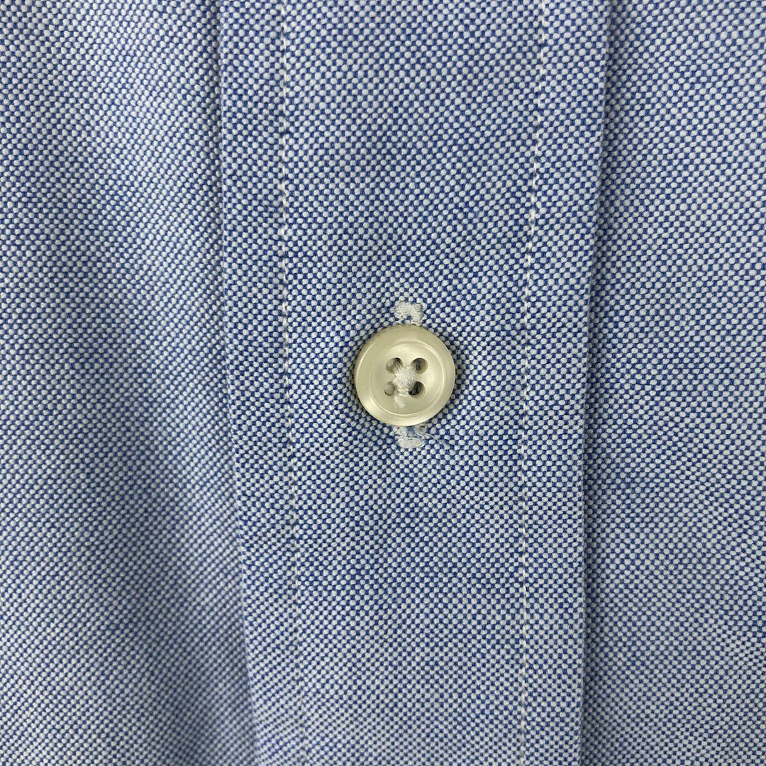 Ralph Lauren YARMOUTH long sleeve button down shirt, men's size L cotton Blue type light blue Vintage Second Hand