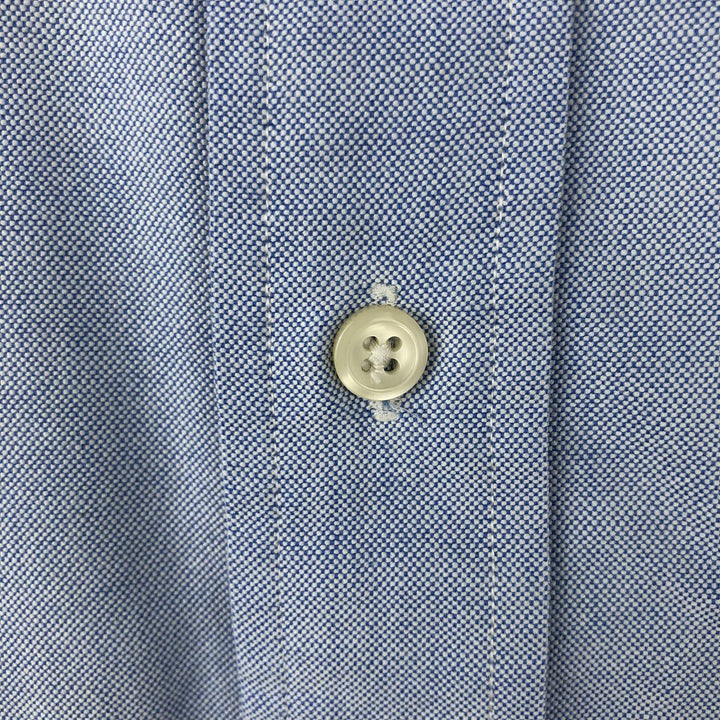 Ralph Lauren YARMOUTH long sleeve button down shirt, men's size L cotton Blue type light blue Vintage Second Hand