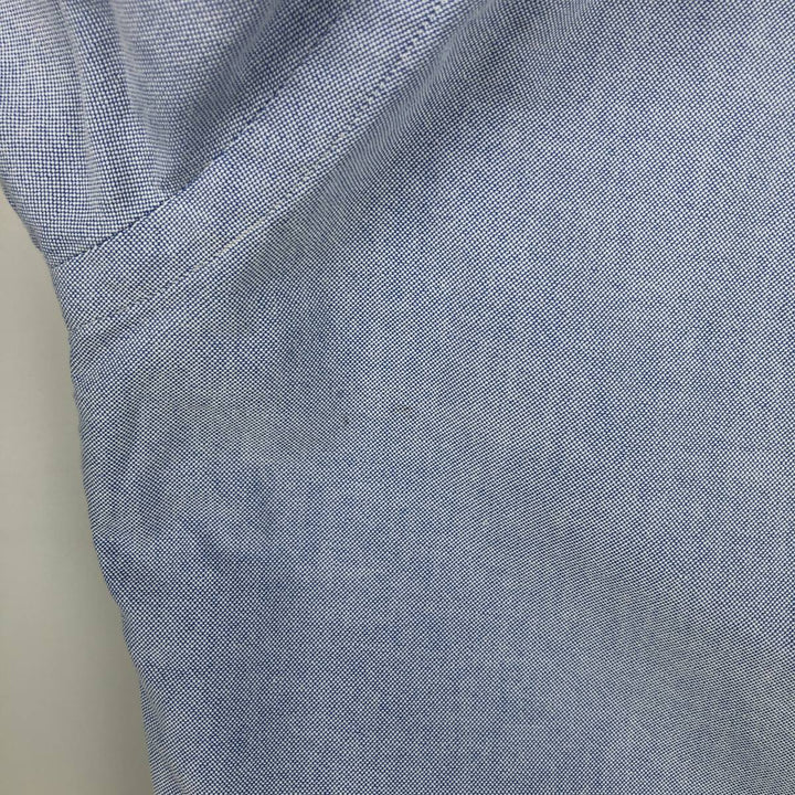 Ralph Lauren YARMOUTH long sleeve button down shirt, men's size L cotton Blue type light blue Vintage Second Hand