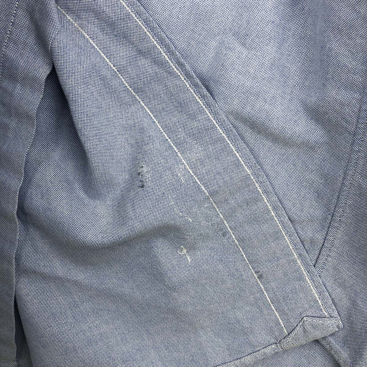 Ralph Lauren YARMOUTH long sleeve button down shirt, men's size L cotton Blue type light blue Vintage Second Hand