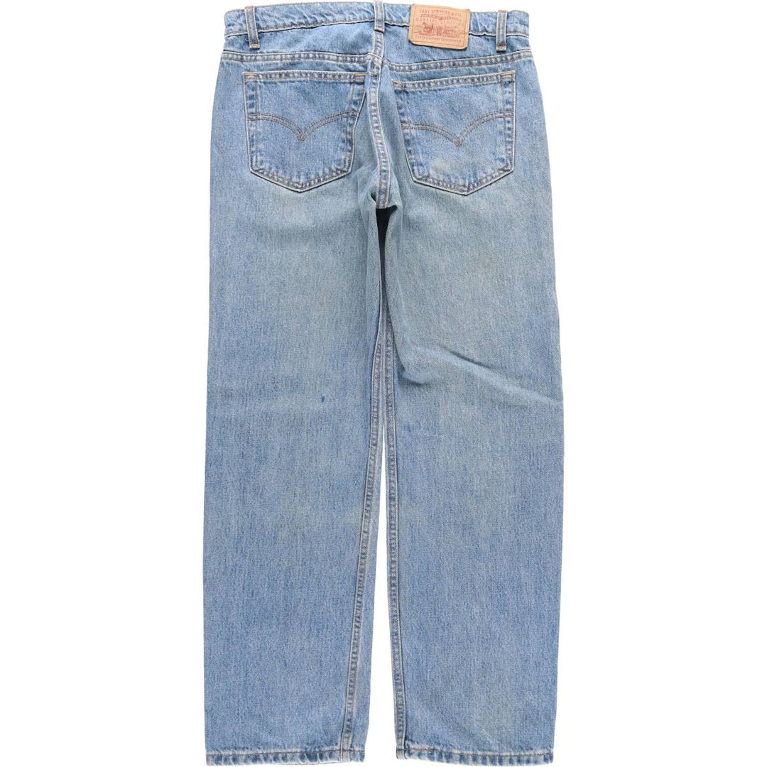 Levi's 505 Original Fit Tapered Denim Pants, Made in Canada, Men's Size 34 cotton blue type Vintage Second Hand