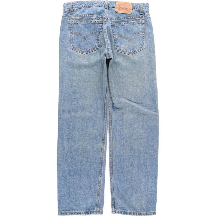 Levi's 505 Original Fit Tapered Denim Pants, Made in Canada, Men's Size 34 cotton blue type Vintage Second Hand