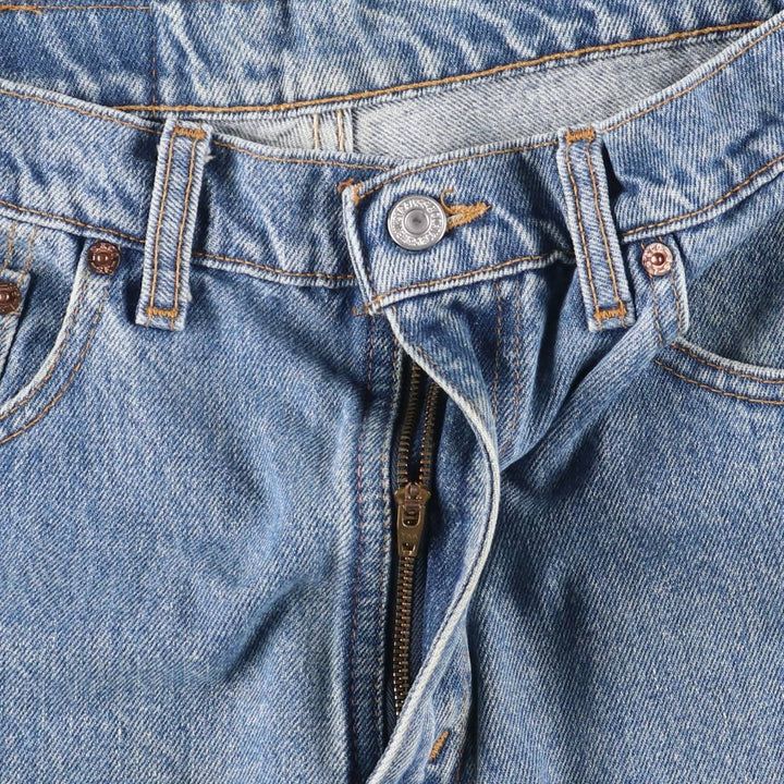 Levi's 505 Original Fit Tapered Denim Pants, Made in Canada, Men's Size 34 cotton blue type Vintage Second Hand
