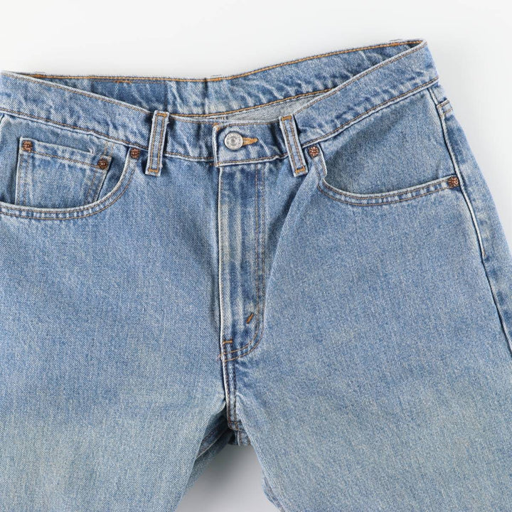 Levi's 505 Original Fit Tapered Denim Pants, Made in Canada, Men's Size 34 cotton blue type Vintage Second Hand