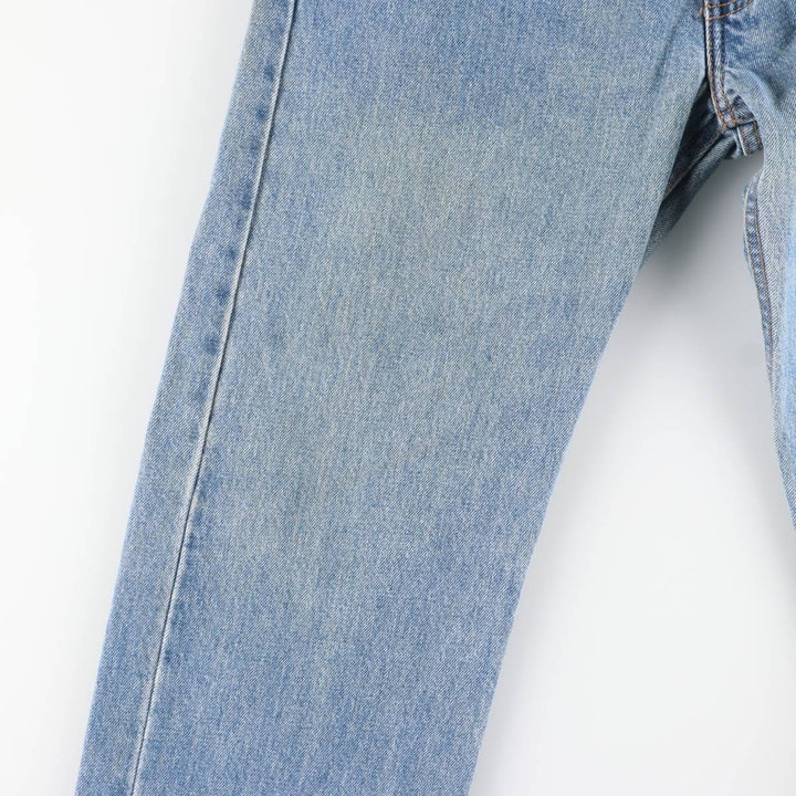 Levi's 505 Original Fit Tapered Denim Pants, Made in Canada, Men's Size 34 cotton blue type Vintage Second Hand