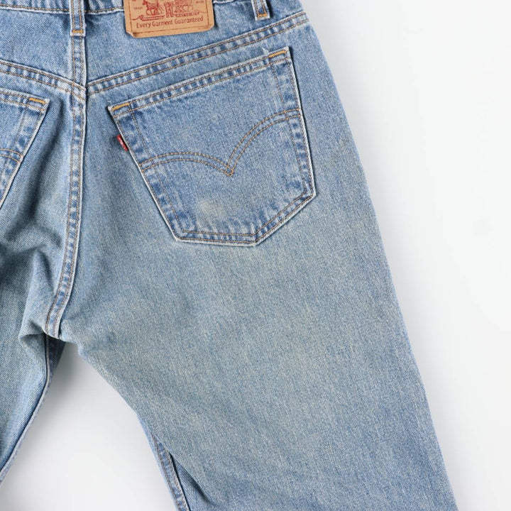 Levi's 505 Original Fit Tapered Denim Pants, Made in Canada, Men's Size 34 cotton blue type Vintage Second Hand