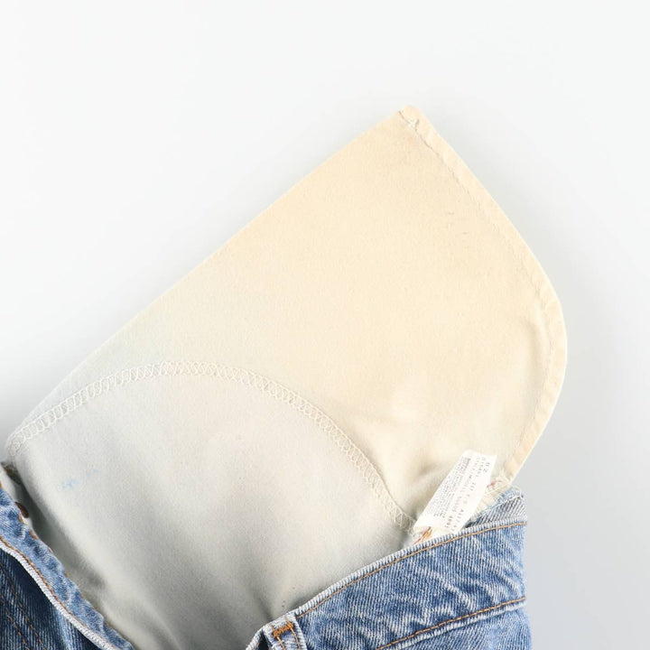 Levi's 505 Original Fit Tapered Denim Pants, Made in Canada, Men's Size 34 cotton blue type Vintage Second Hand