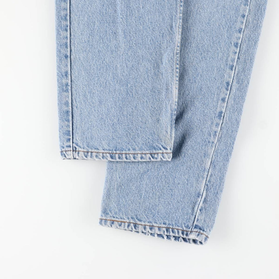 90'S Levi's 40505-0214 Regular Fit Straight Leg Tapered Denim Pants with Orange Tab, Men's Size 35 cotton blue type Vintage Second Hand