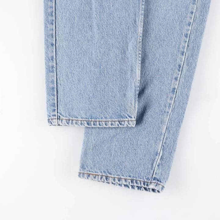 90'S Levi's 40505-0214 Regular Fit Straight Leg Tapered Denim Pants with Orange Tab, Men's Size 35 cotton blue type Vintage Second Hand