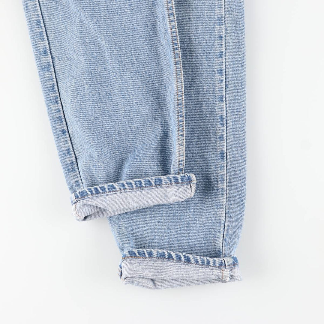 90'S Levi's 40505-0214 Regular Fit Straight Leg Tapered Denim Pants with Orange Tab, Men's Size 35 cotton blue type Vintage Second Hand