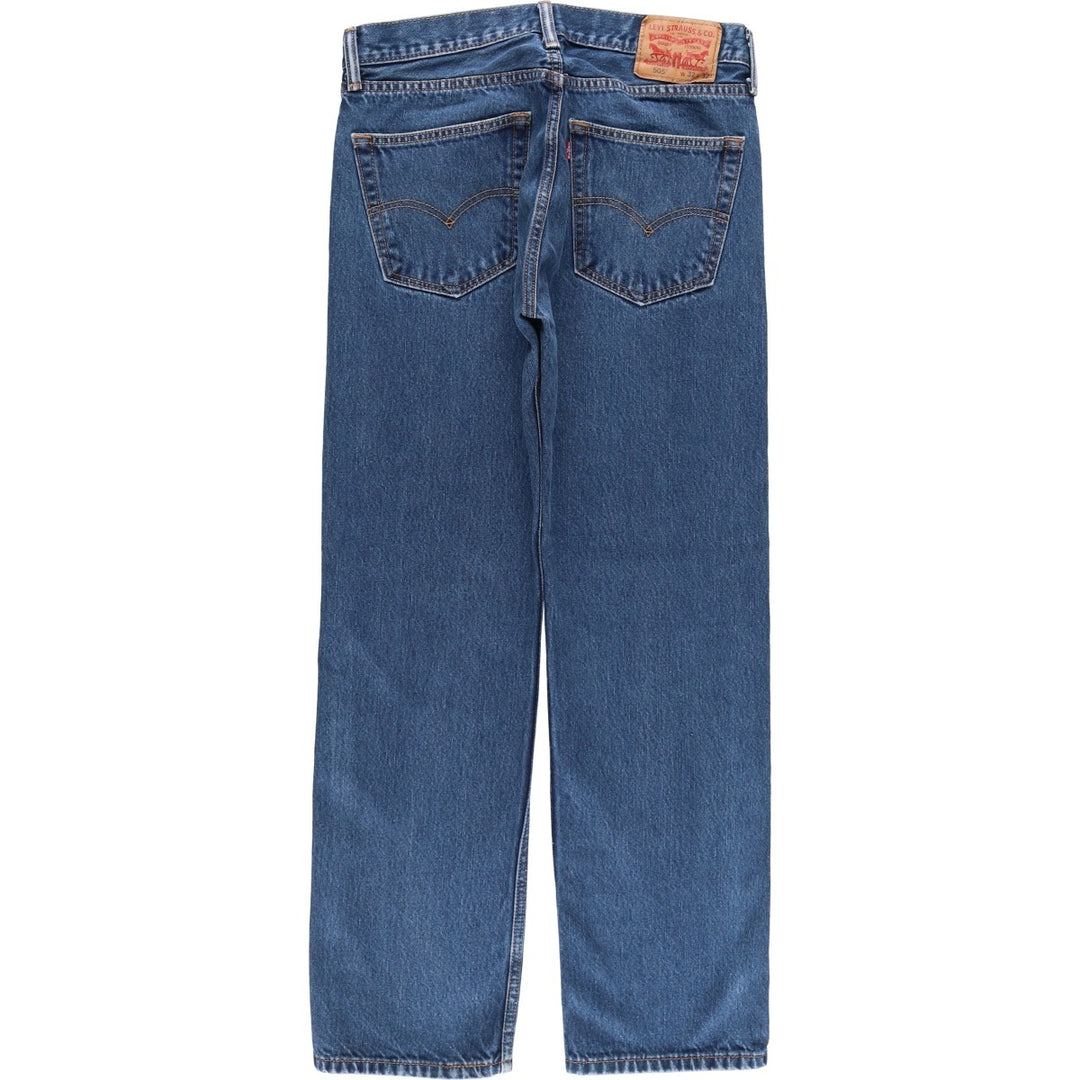 Levi's 505 tapered denim pants for men, size W33 unclear blue type Vintage Second Hand