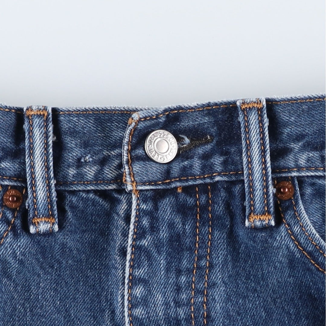 Levi's 505 tapered denim pants for men, size W33 unclear blue type Vintage Second Hand