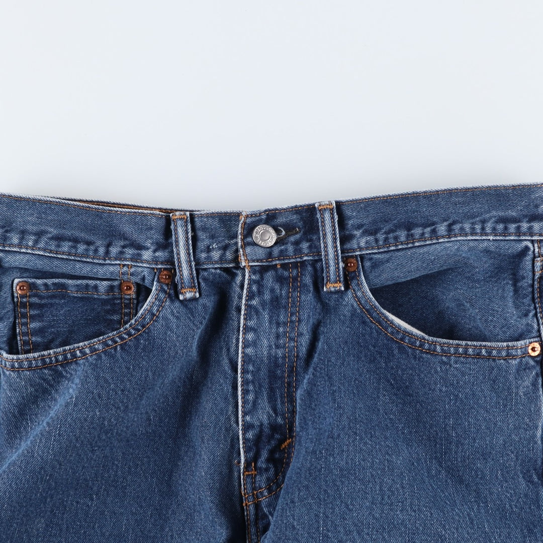 Levi's 505 tapered denim pants for men, size W33 unclear blue type Vintage Second Hand