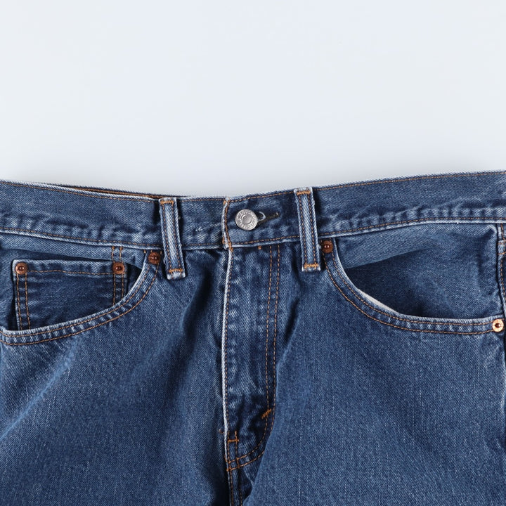 Levi's 505 tapered denim pants for men, size W33 unclear blue type Vintage Second Hand