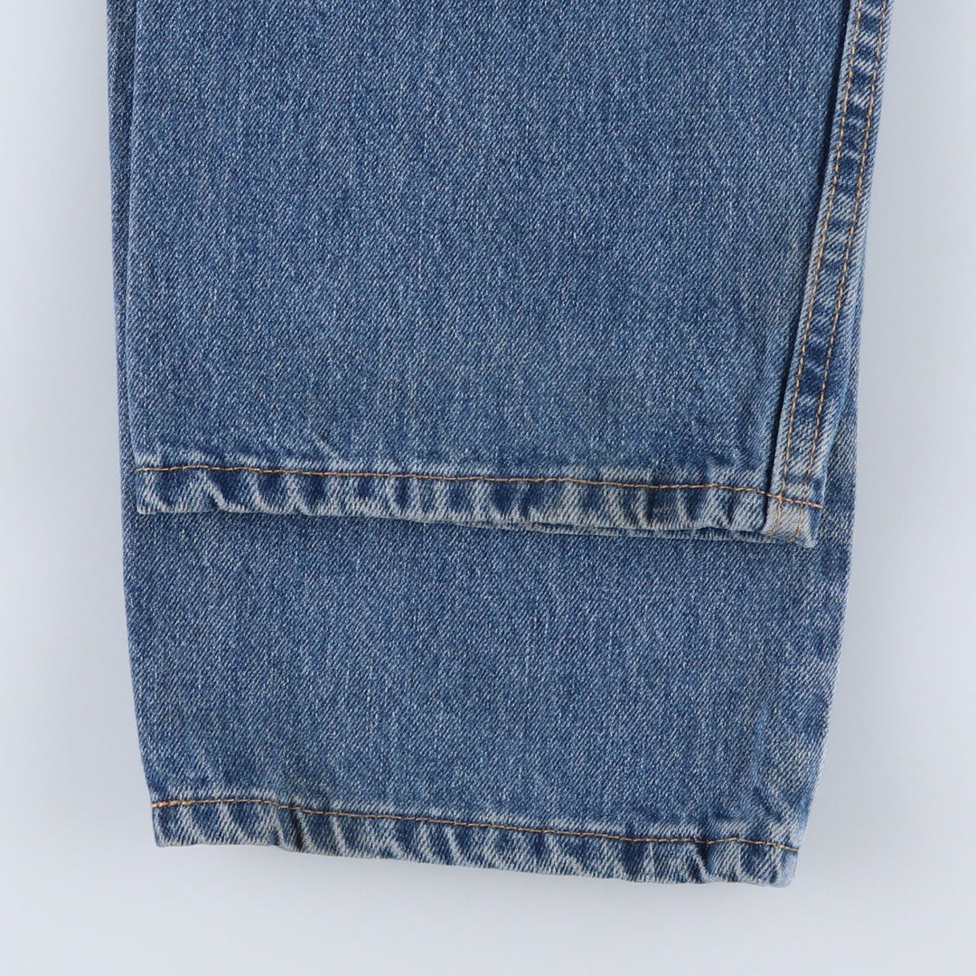 Levi's 505 tapered denim pants for men, size w37 cotton blue type Vintage Second Hand