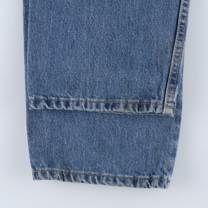 Levi's 505 tapered denim pants for men, size w37 cotton blue type Vintage Second Hand