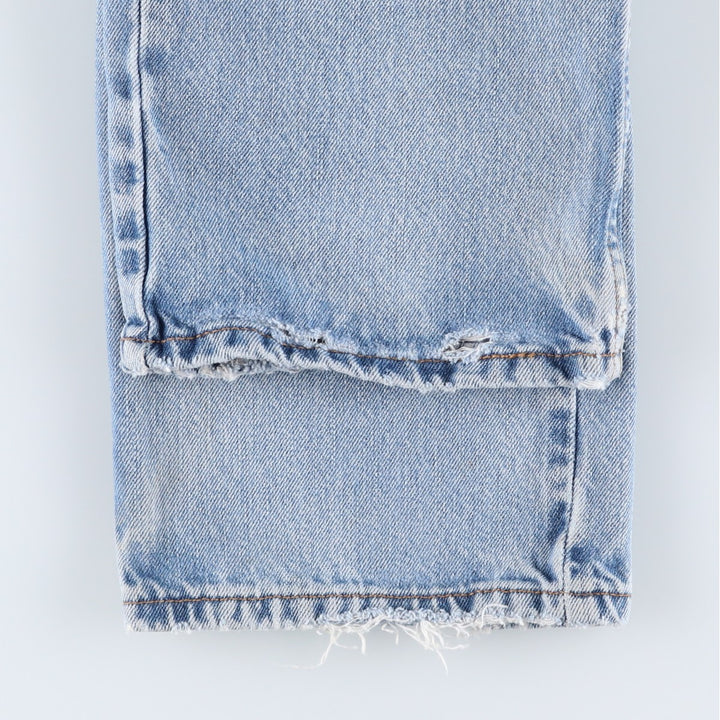 Levi's 505 REGULAR FIT tapered denim pants for men, size w34 unclear blue type Vintage Second Hand