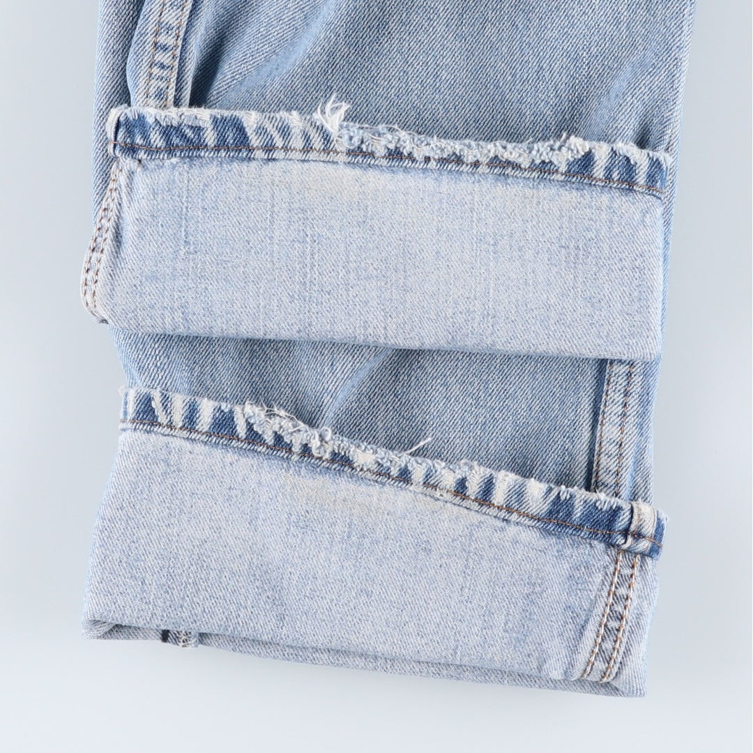 Levi's 505 REGULAR FIT tapered denim pants for men, size w34 unclear blue type Vintage Second Hand