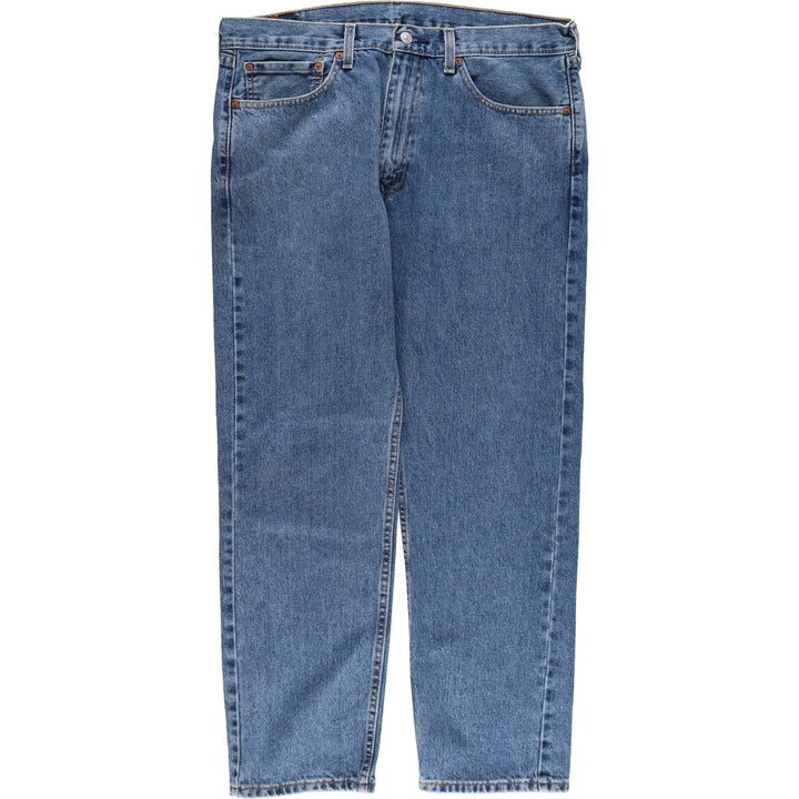 Levi's 505 tapered denim pants for men, size w37 cotton blue type Vintage Second Hand