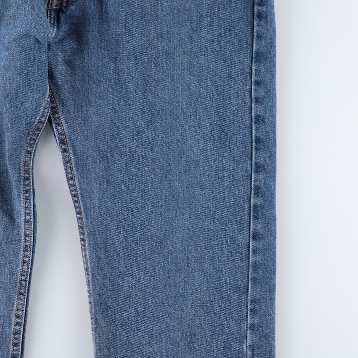 Levi's 505 tapered denim pants for men, size w37 cotton blue type Vintage Second Hand