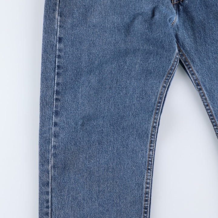 Levi's 505 tapered denim pants for men, size w37 cotton blue type Vintage Second Hand