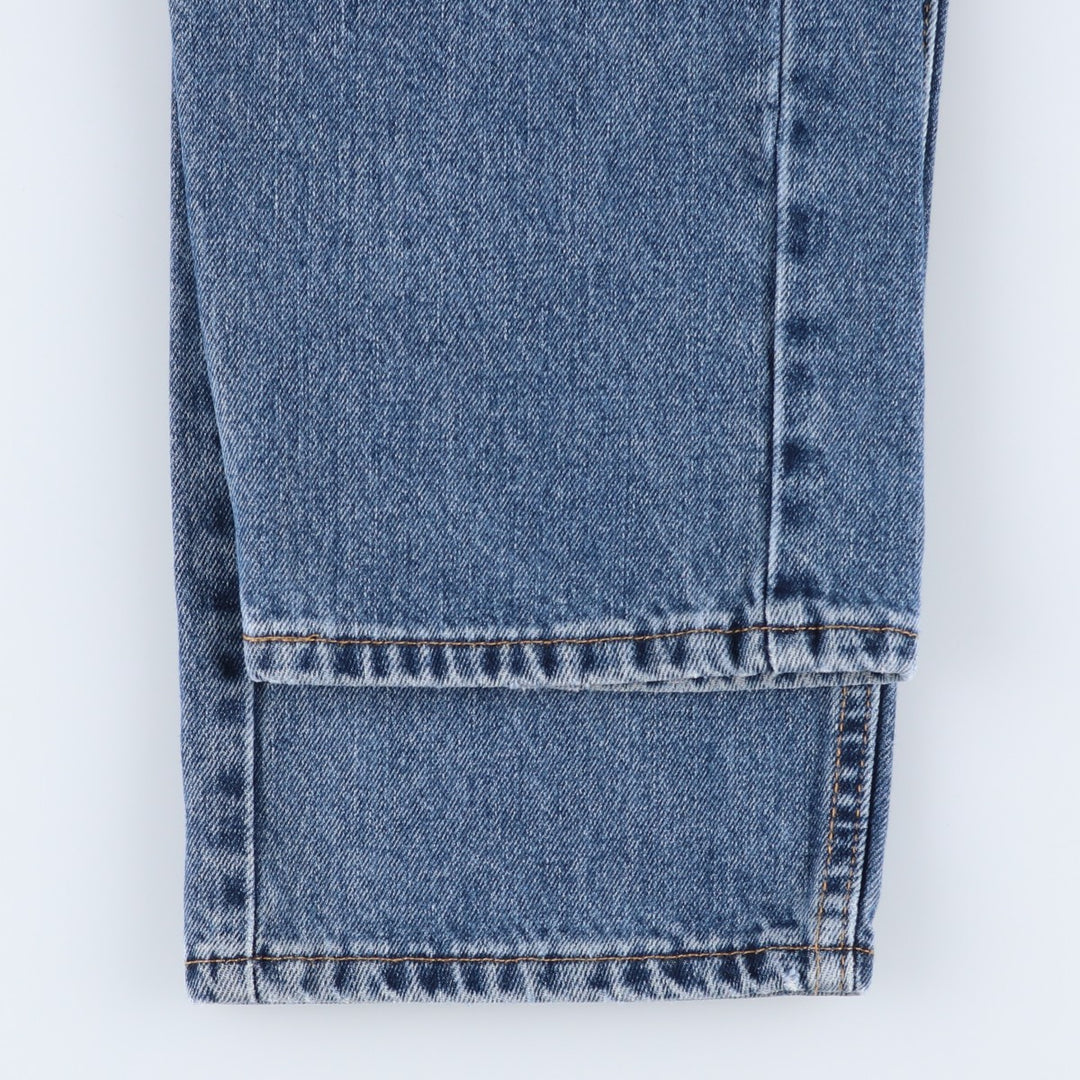 Levi's 505 tapered denim pants for men, size w37 cotton blue type Vintage Second Hand