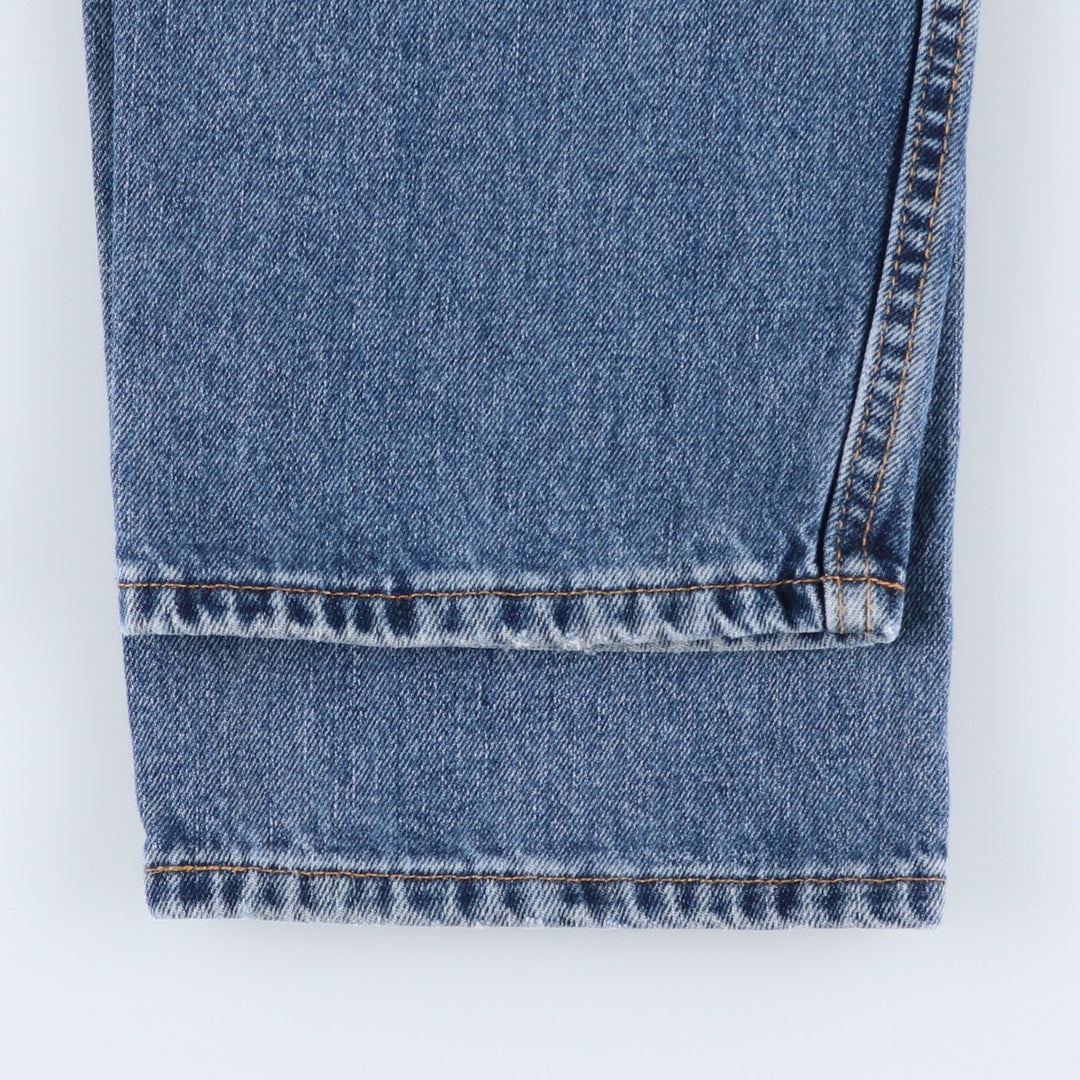 Levi's 505 tapered denim pants for men, size w37 cotton blue type Vintage Second Hand