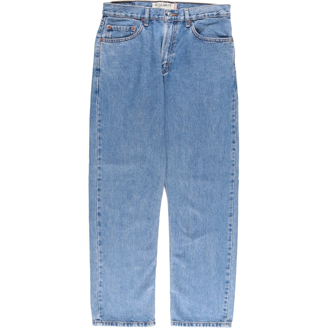 Levi's 505 REGULAR FIT tapered denim pants for men, size w32 cotton blue type Vintage Second Hand