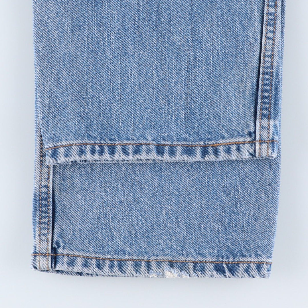 Levi's 505 REGULAR FIT tapered denim pants for men, size w32 cotton blue type Vintage Second Hand