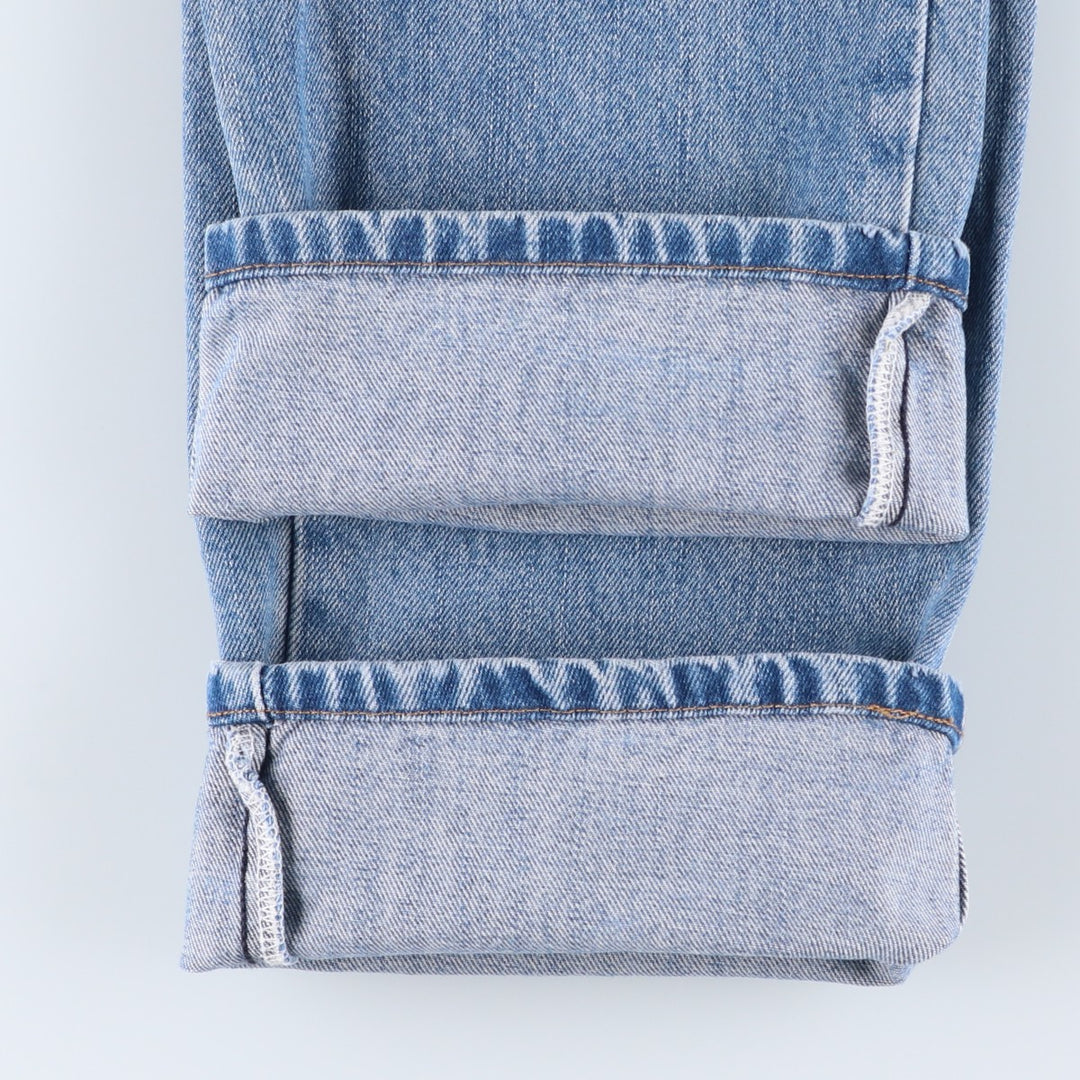 Levi's 505 REGULAR FIT tapered denim pants for men, size w32 cotton blue type Vintage Second Hand