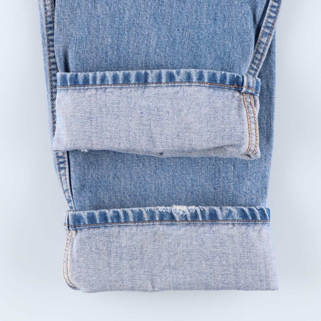 Levi's 505 REGULAR FIT tapered denim pants for men, size w32 cotton blue type Vintage Second Hand