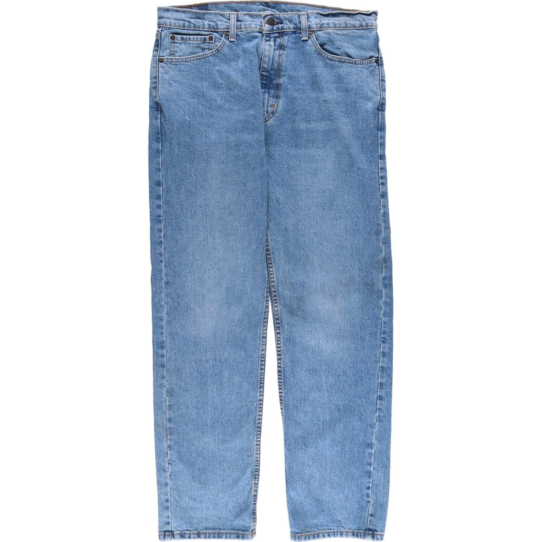 Levi's 505 REGULAR FIT tapered denim pants for men, size w36 unclear blue type Vintage Second Hand