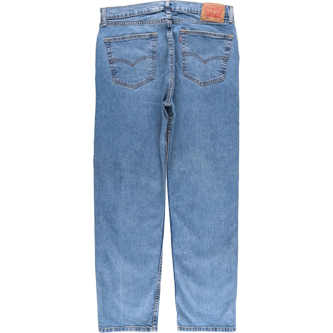 Levi's 505 REGULAR FIT tapered denim pants for men, size w36 unclear blue type Vintage Second Hand